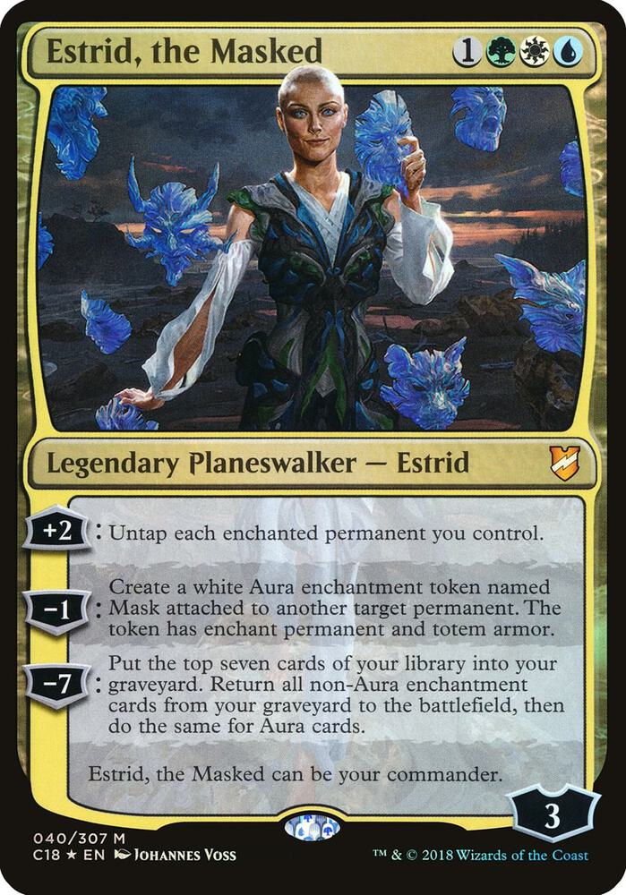 Estrid, the Masked (Commander 2018)
