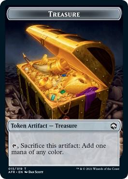 Treasure // Zombie Double-Sided Token