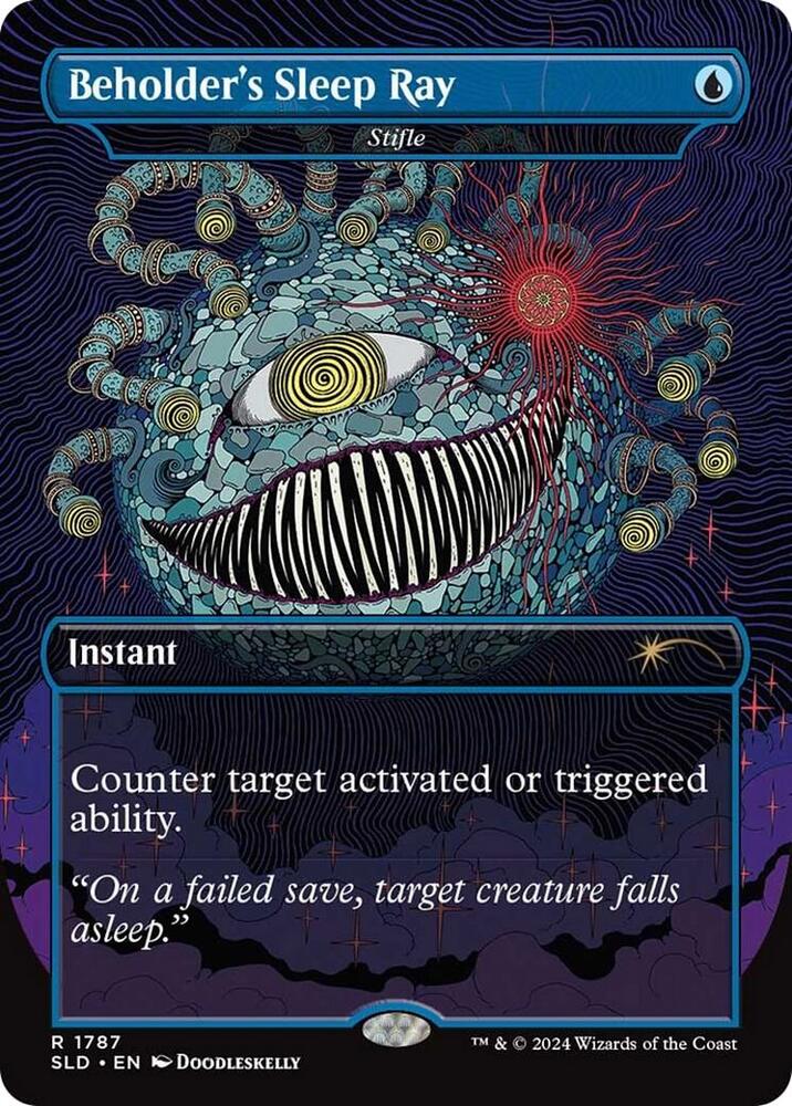 Beholder's Sleep Ray - Stifle