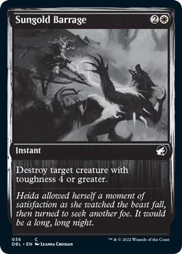 Sungold Barrage