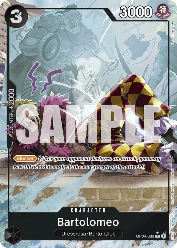 Bartolomeo (OP04-089) (Full Art)