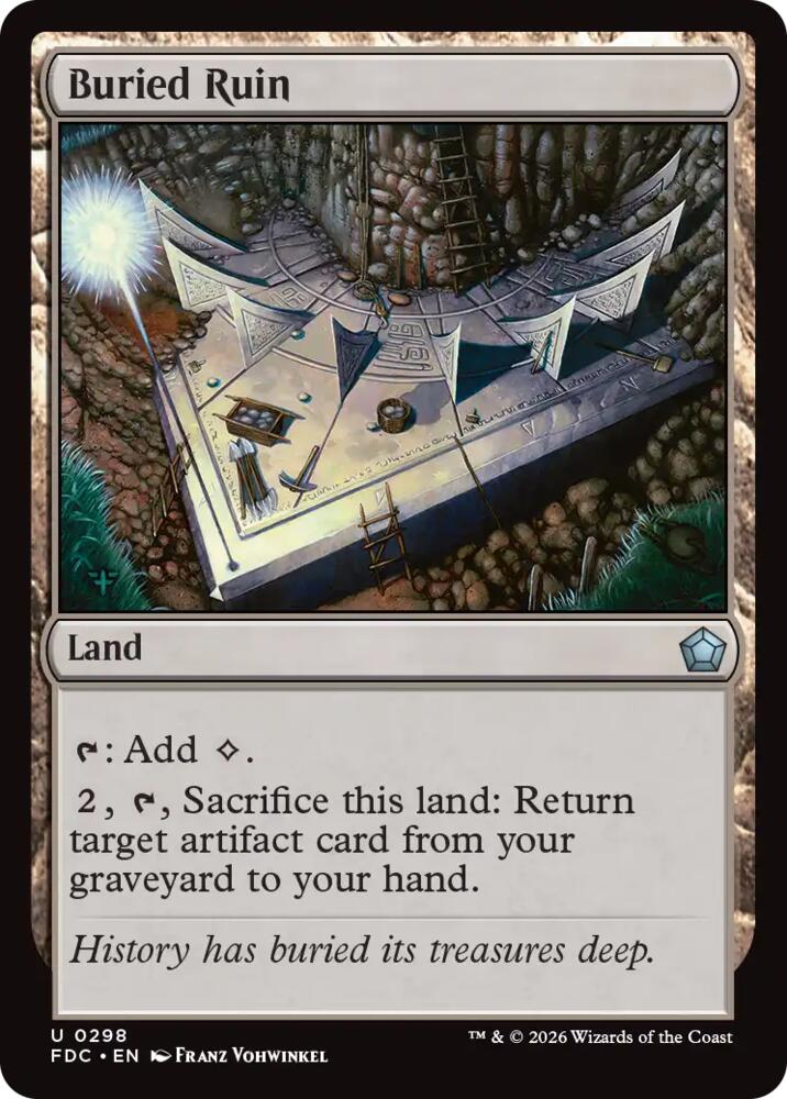 Buried Ruin [Commander: Foundations]