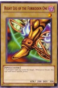 Right Leg of the Forbidden One (Red)