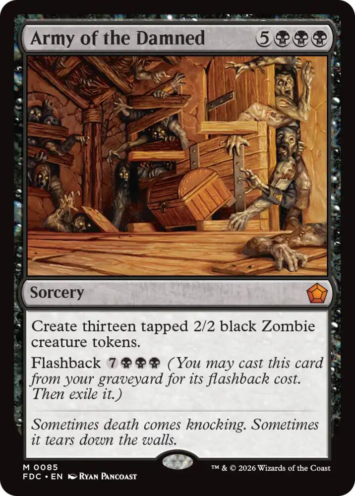 Army of the Damned [Commander: Foundations]