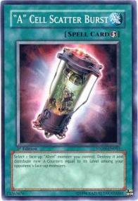 "A" Cell Scatter Burst