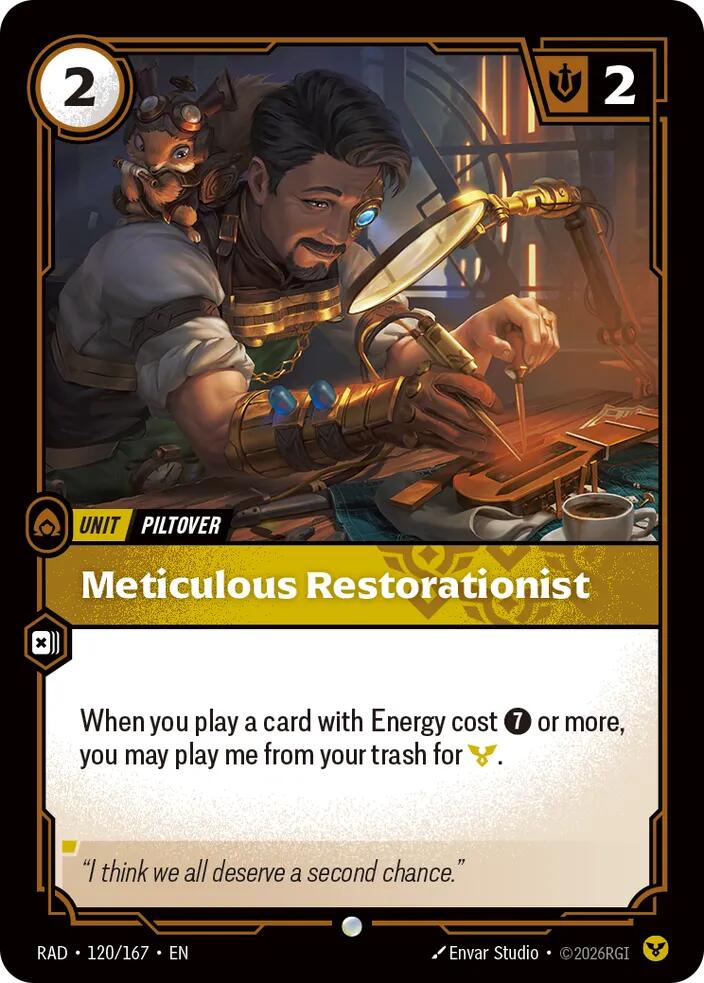 Meticulous Restorationist [Radiance]