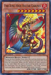 Fire King High Avatar Garunix