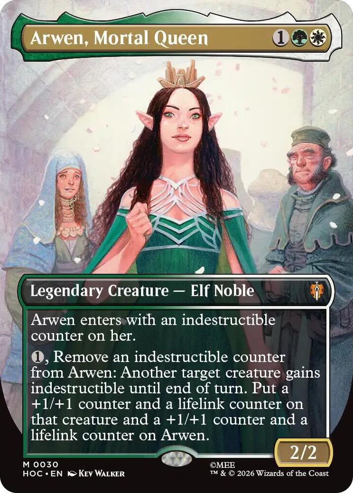 Arwen, Mortal Queen (Borderless)