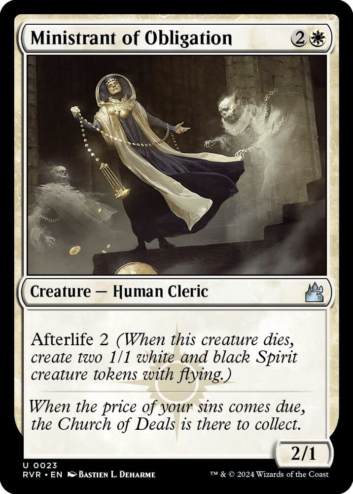 Ministrant of Obligation