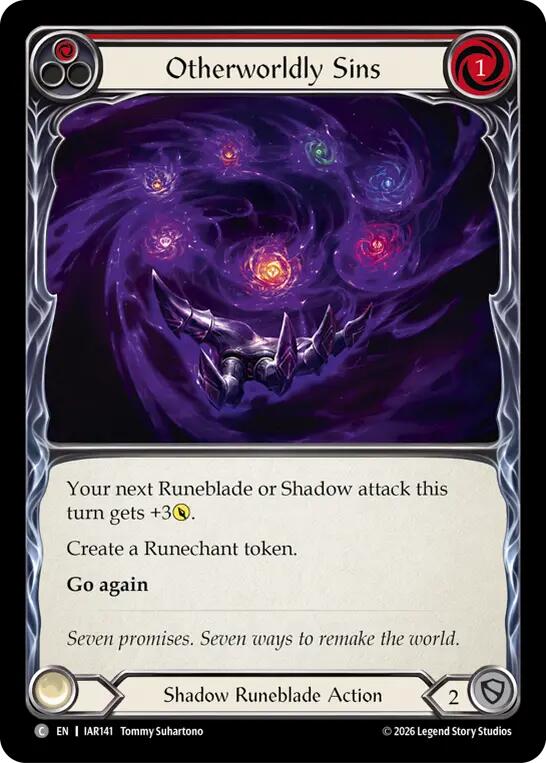 Otherworldly Sins (Red) [Usurp the Shadow Throne]