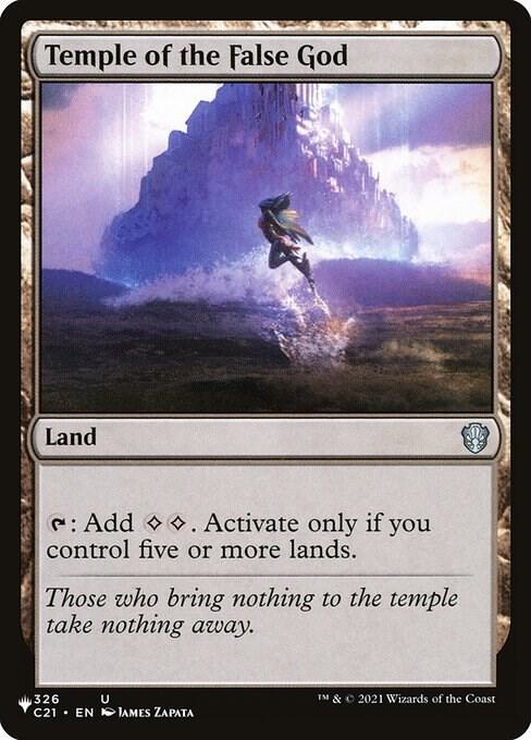 Temple of the False God (C21)