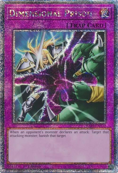 Dimensional Prison (Quarter Century Secret Rare)