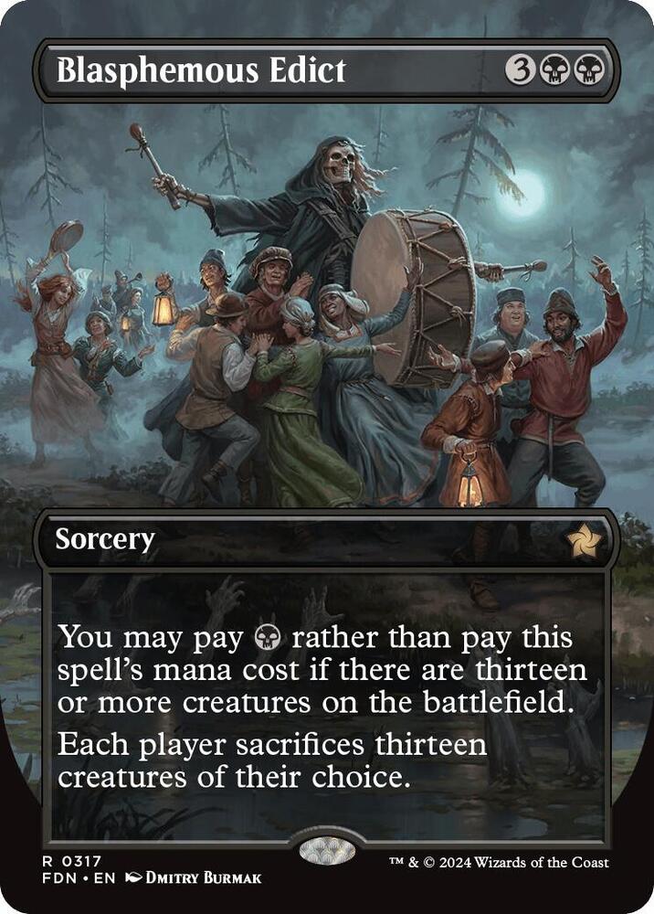 Blasphemous Edict (Borderless)