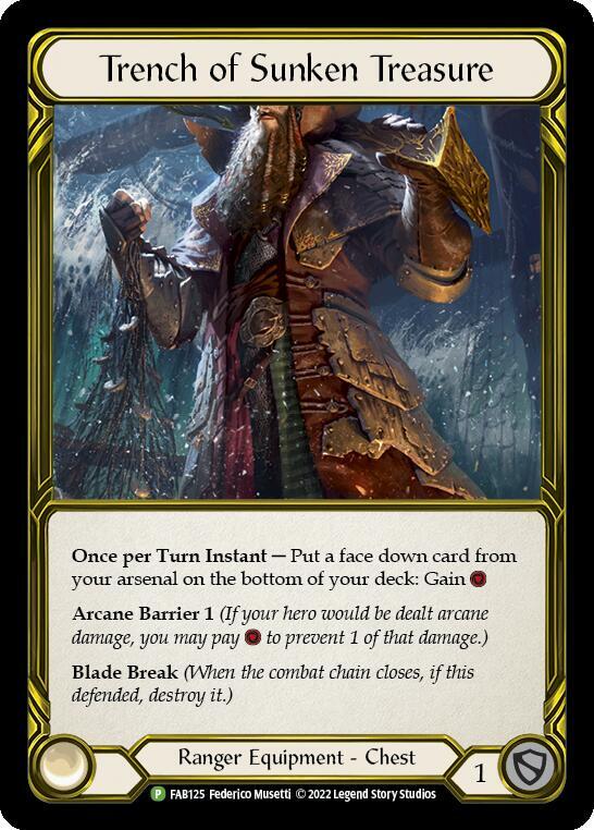 Trench of Sunken Treasure (Golden) - FAB125