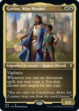 Gorion, Wise Mentor (Foil Etched)