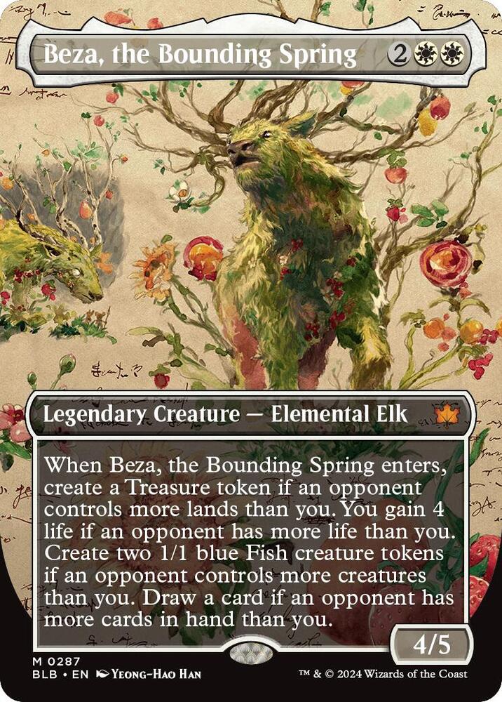 Beza, the Bounding Spring (Borderless)