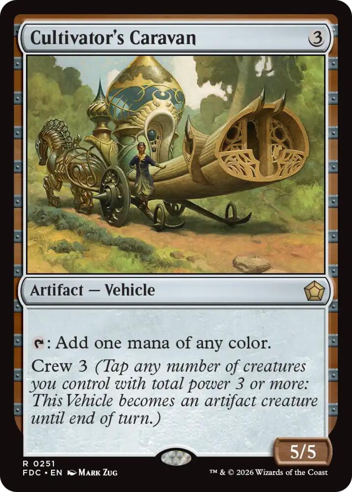 Cultivator's Caravan [Commander: Foundations]