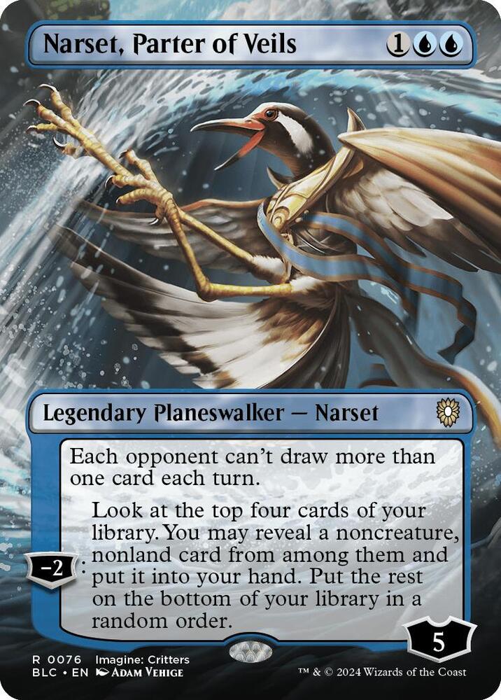 Narset, Parter of Veils (Borderless)