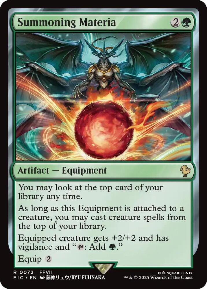 Summoning Materia