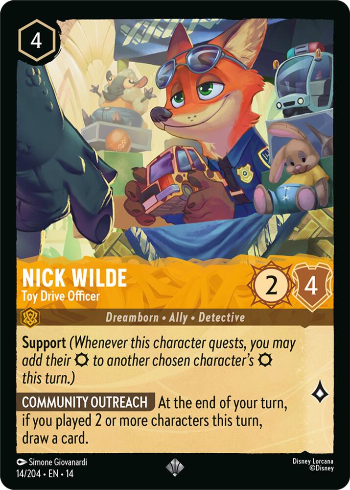 Nick Wilde - Toy Drive Officer