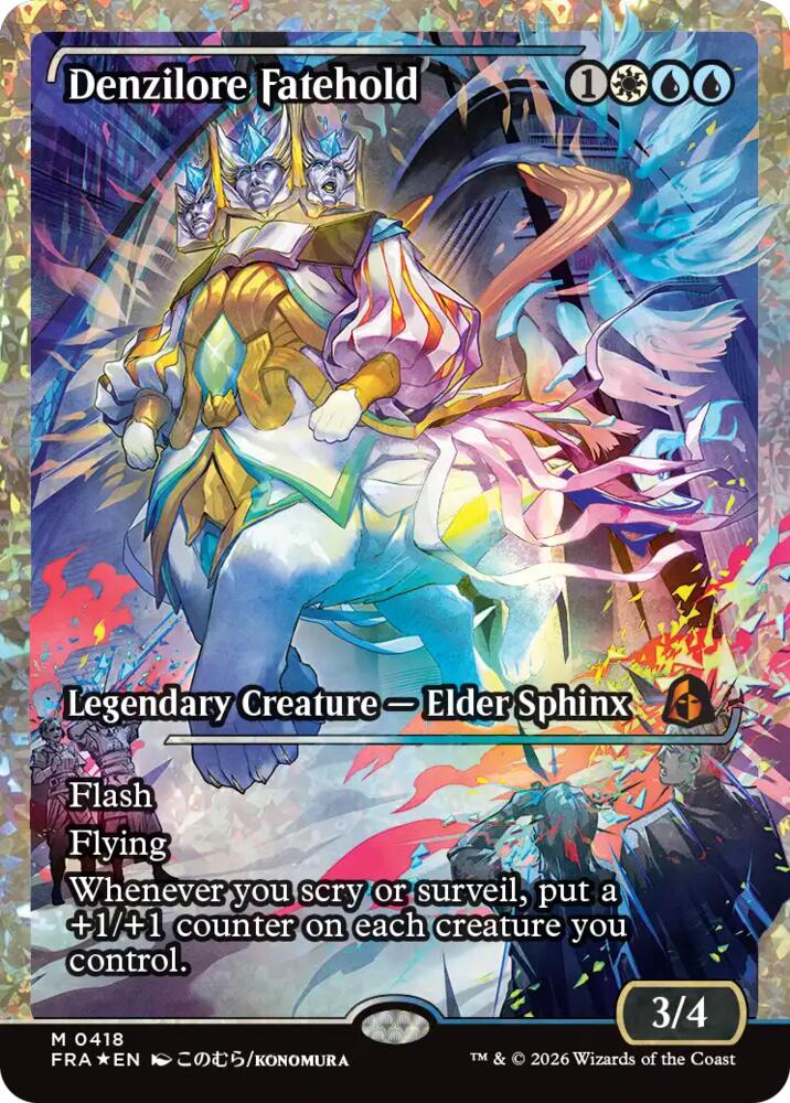 Denzilore Fatehold (Showcase) (Fracture Foil) (0418) [Reality Fracture]