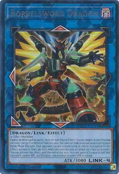 Borrelsword Dragon (Alternate Art) (Silver)