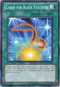 Cards for Black Feathers