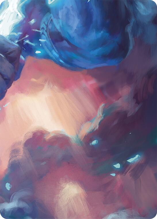 Enlightened Strike // Shelter from the Storm Double Sided Art Card (Middle Center)