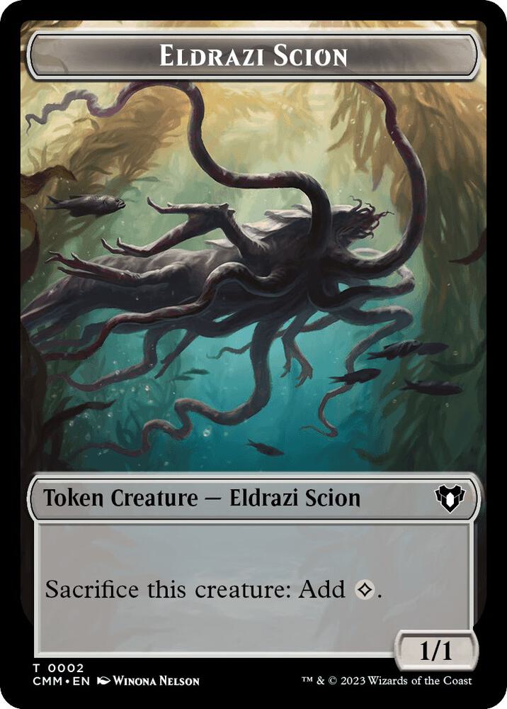 Eldrazi Scion // Satyr Double-Sided Token