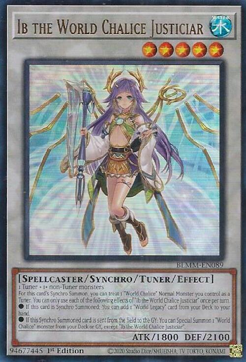 Ib the World Chalice Justiciar