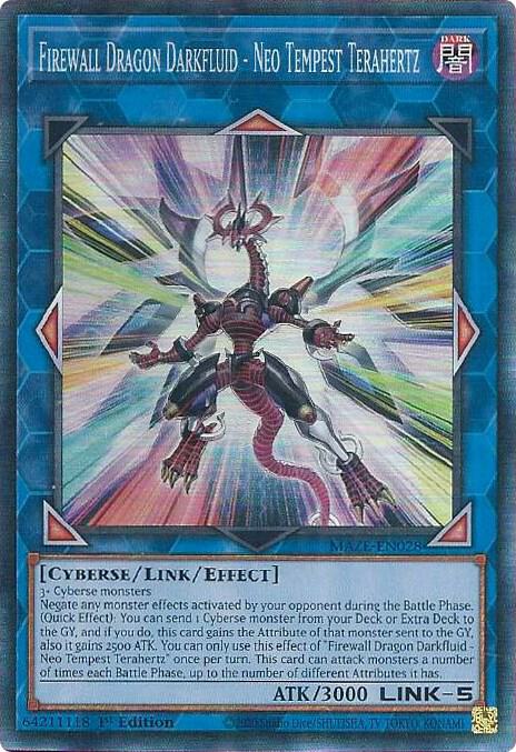 Firewall Dragon Darkfluid - Neo Tempest Terahertz (CR)