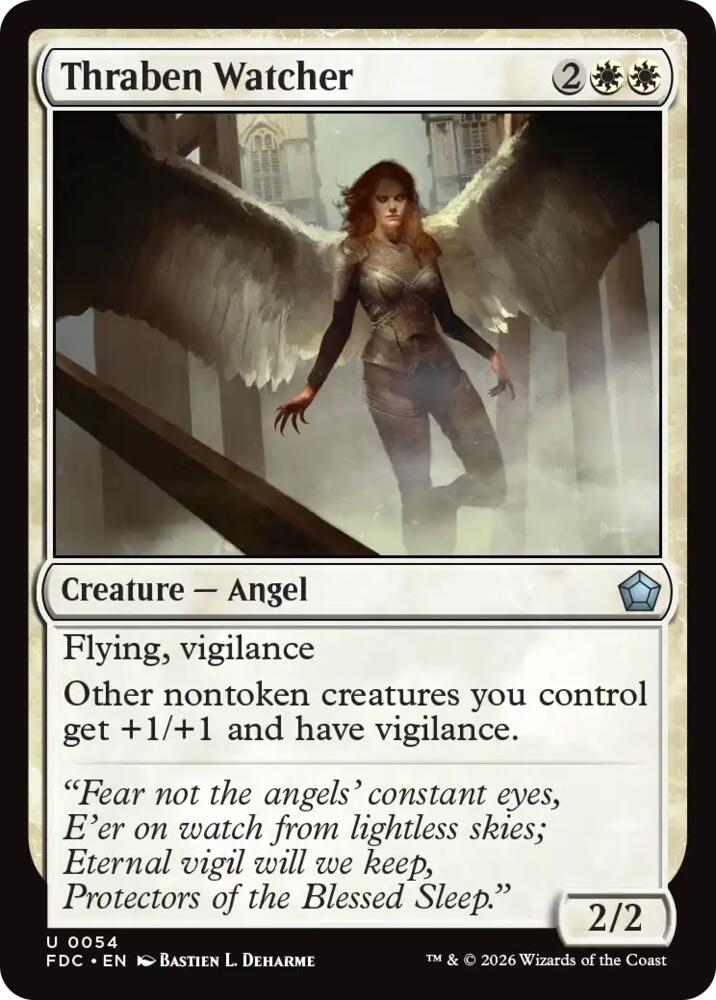 Thraben Watcher [Commander: Foundations]
