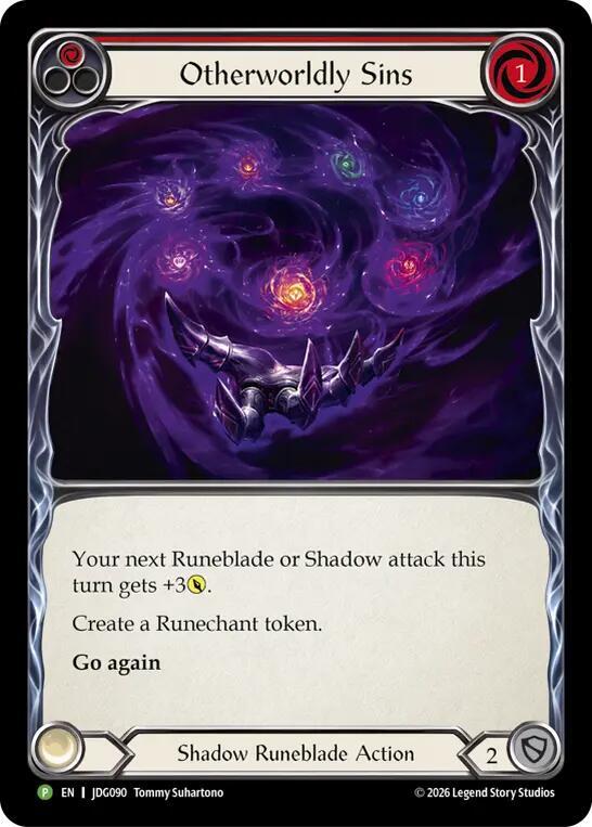 Otherworldly Sins - JDG090 [Flesh and Blood: Promo Cards]