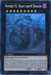 Number 92: Heart-eartH Dragon (Ghost Rare)
