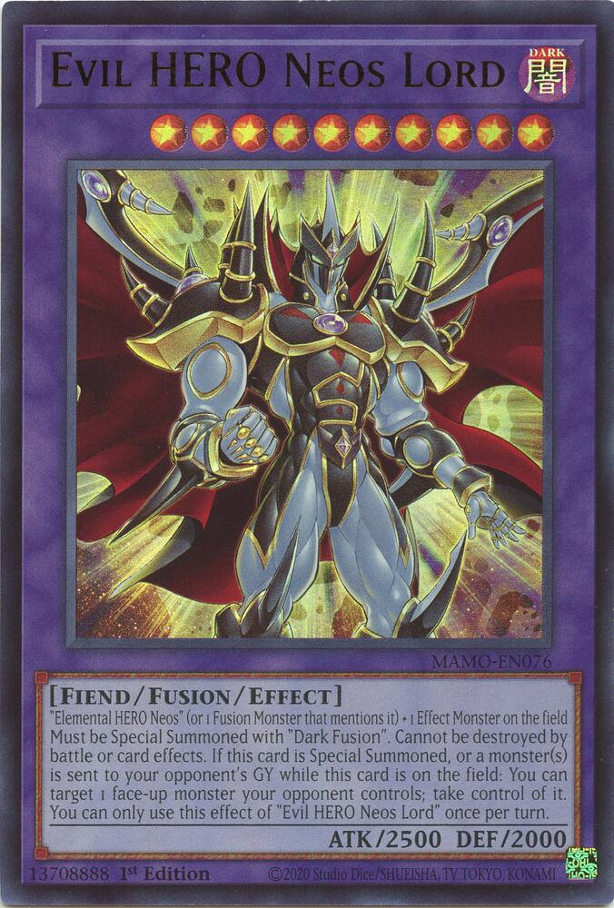 Evil HERO Neos Lord [Magnificent Monsters]