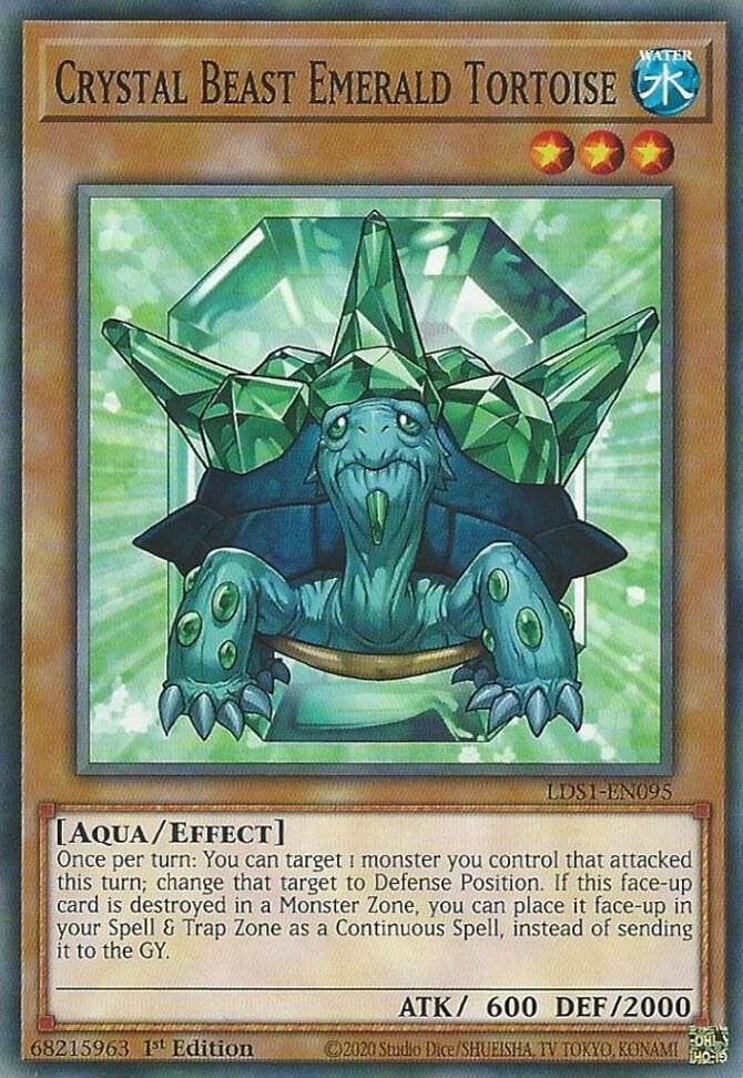 Crystal Beast Emerald Tortoise