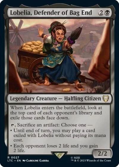 Lobelia, Defender of Bag End
