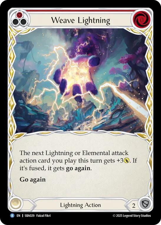 Weave Lightning (Red)