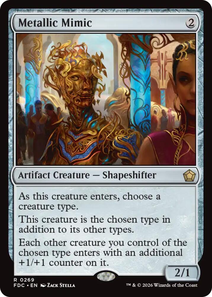 Metallic Mimic [Commander: Foundations]