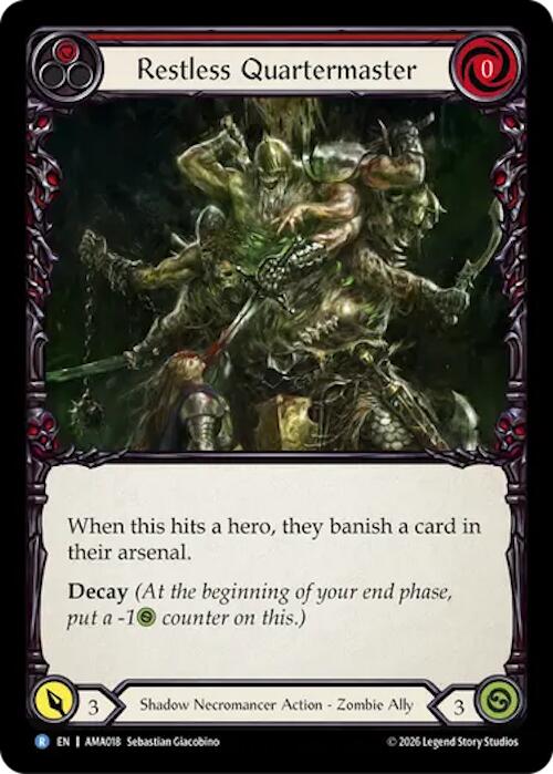 Restless Quartermaster [Armory Deck: Malice]