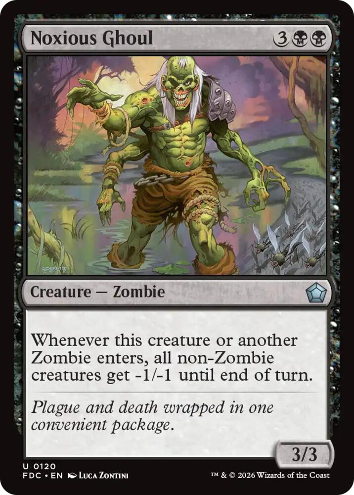 Noxious Ghoul [Commander: Foundations]