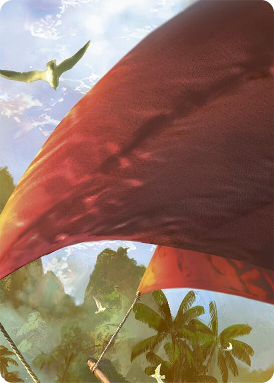 Treasure Island // High Seas Map Doubled Sided Art Card (Top Center)