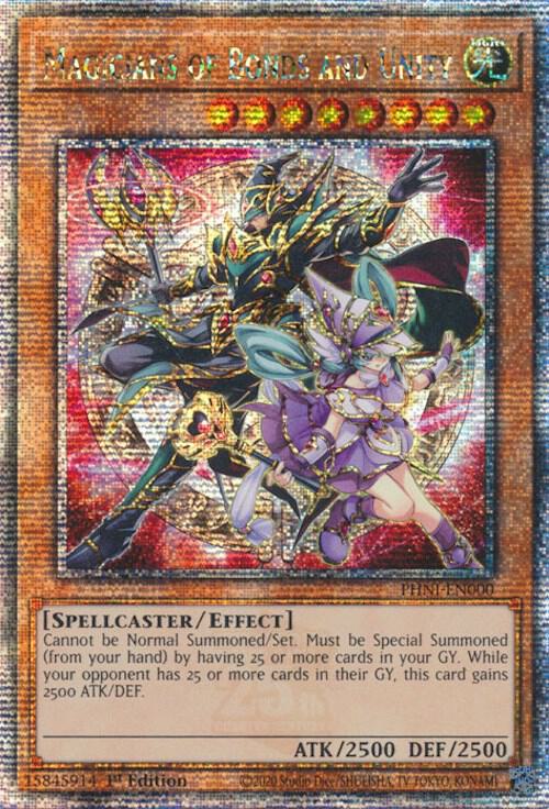 Magicians of Bonds and Unity (Quarter Century Secret Rare)