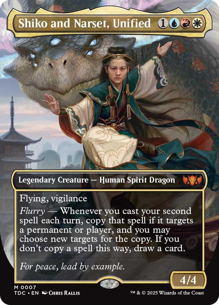 Shiko and Narset, Unified (Borderless)