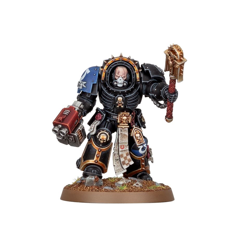 48-91 Space Marines: Chaplain In Terminator Armour