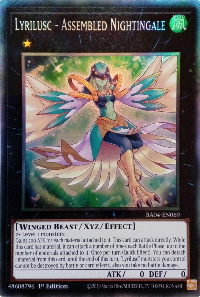 Lyrilusc - Assembled Nightingale (PCR)