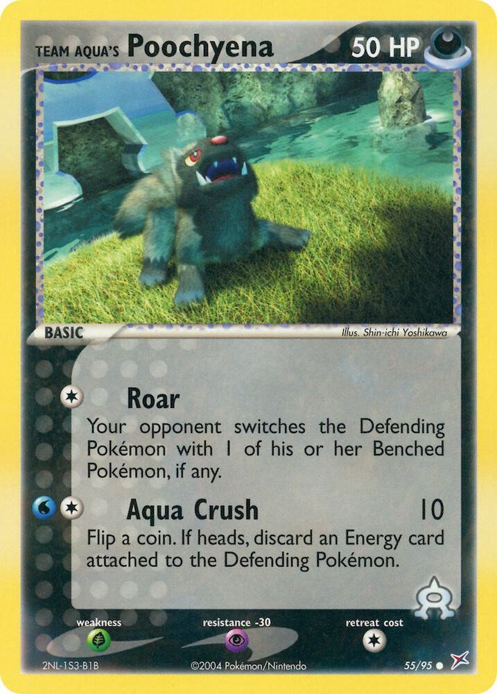 Team Aqua's Poochyena - 55/95