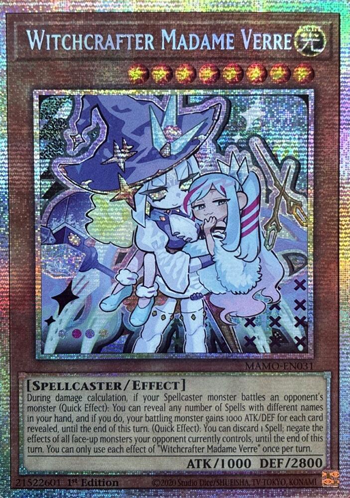 Witchcrafter Madame Verre (Starlight Rare) [Magnificent Monsters]