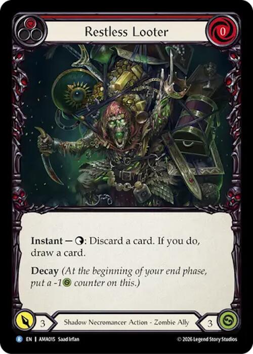 Restless Looter [Armory Deck: Malice]