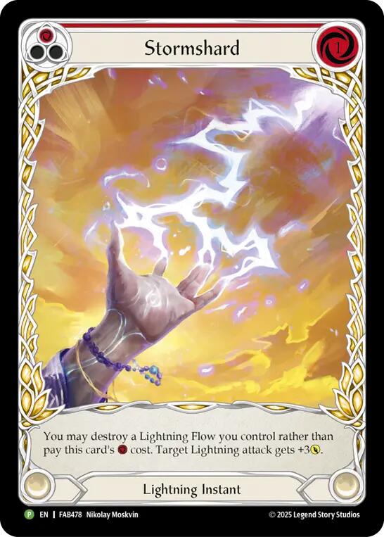Stormshard (Red) - FAB478 [Flesh and Blood: Promo Cards]
